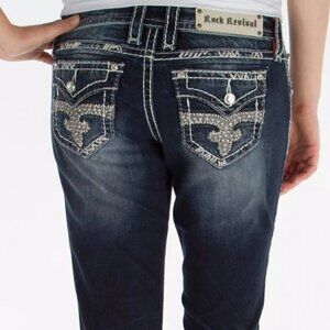 Rock Revival Skinny Jeans Sz 27
